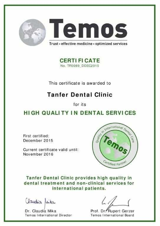 Dental Clinic Accreditation, Istanbul, Turkey